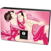 Смачна пудра для оральних пестощів Shunga Body Powder Raspberry feeling, 75 г, аромат малини — Переглянути зображення 4
