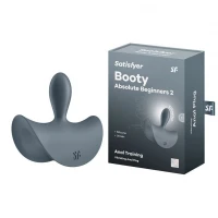 Анальна вібропробка Satisfyer Booty Absolute Beginners 2, для початківців, ввідна частина 3,5 см — Переглянути зображення 6