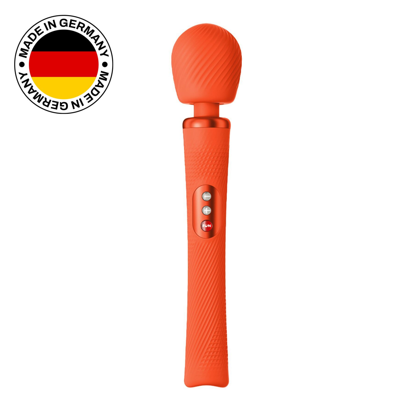 Вибромассажер Fun Factory VIM Vibrating Wand sunrise orange, супермощный и легкий, до 6 часов работы