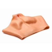 Накладна вагіна Master Series Silicone Vagina + Butt Panties - Small — Переглянути зображення 3