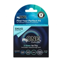 Презервативи MyONE Snug 3 Sampler  шт, картонна коробка — Переглянути зображення 1