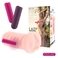 Мастурбатор-вагіна Kokos Lady Vibe — Переглянути зображення 4