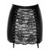 Спідниця Noir Handmade F341 Powerwetlook and lace skirt - XL