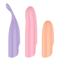 Набір 4-в-1 Satisfyer Playful Four, вібратор та 4 насадки, 12 режимів — Переглянути зображення 6