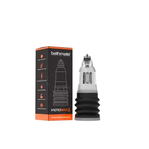 Гідропомпа Bathmate Hydromax 3 Clear, для члена довжиною до 7,5 см, діаметр до 4,5 см