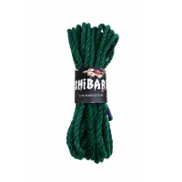 Джутова мотузка для шибарі Feral Feelings Shibari Rope, 8 м зелена — Просмотреть изображение 1