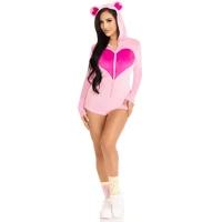 Комбінезон «Солодкий ведмедик» Leg Avenue Sweetheart Bear Velvet Romper M — Просмотреть изображение 5