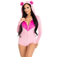 Комбінезон «Солодкий ведмедик» Leg Avenue Sweetheart Bear Velvet Romper M — Просмотреть изображение 3