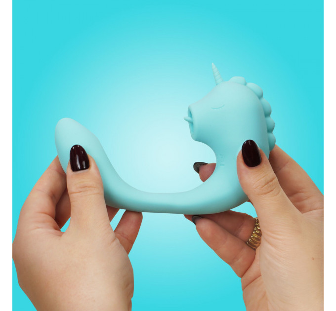 Вібратор-єдиноріжка Unihorn – C Horse – Ocean Peak, вагінально-кліторальна стимуляція, 2 мотори по 10 режимів