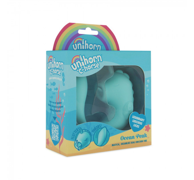 Вібратор-єдиноріжка Unihorn – C Horse – Ocean Peak, вагінально-кліторальна стимуляція, 2 мотори по 10 режимів