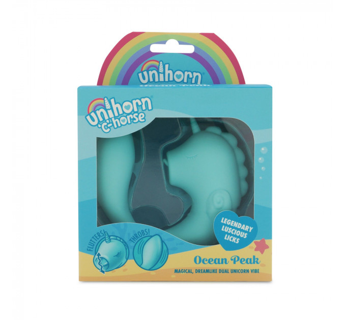 Вібратор-єдиноріжка Unihorn – C Horse – Ocean Peak, вагінально-кліторальна стимуляція, 2 мотори по 10 режимів
