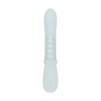Вибратор-кролик Good Vibes Only - SAGE Triple Stimulation Vibe Soft Silicone - Blue