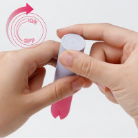 Вибратор-помада IROHA STICK Hamanasu, плавное увеличение мощности — Просмотреть изображение 7