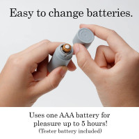 Вибратор-помада IROHA STICK Hamanasu, плавное увеличение мощности