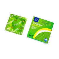 Презервативи Ultra Thin Mint Condoms 3 шт, ультратонкі, аромат: м'ята — Просмотреть изображение 2