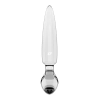 Трехсторонний стеклянный дилдо Satisfyer Triple Crystal 1 Transparent — Просмотреть изображение 3