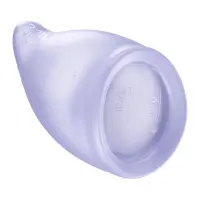 Менструальна чаша Fun Factory FUN CUP SIZE A Purple, багаторазова, діаметр 4 см, об’єм 20 мл — Переглянути зображення 2