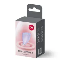 Менструальна чаша Fun Factory FUN CUP SIZE A Purple, багаторазова, діаметр 4 см, об’єм 20 мл — Переглянути зображення 5