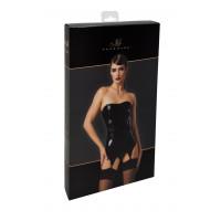 Корсет с подвязками для чулок Noir Handmade F381 Dominae Venom PVC corset-belt M — Просмотреть изображение 8