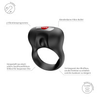 Эрекционное виброкольцо Fun Factory Steady Black — Просмотреть изображение 3