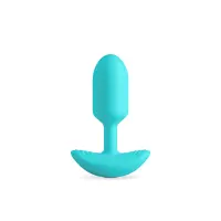 Анальна пробка з вібрацією NS Novelties INYA - Pulse - Teal — Переглянути зображення 1