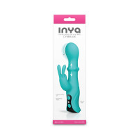 Вибратор-кролик NS Novelties INYA - Cyberluxe - Aqua — Просмотреть изображение 3