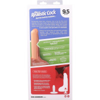 Фалоімітатор, що кінчає Doc Johnson The Realistic Cock ULTRASKYN - Squirting 9,5 Inch Chocolate — Переглянути зображення 9