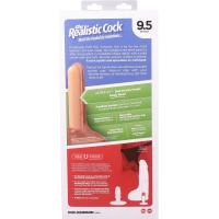 Фалоімітатор, що кінчає Doc Johnson The Realistic Cock ULTRASKYN - Squirting 9,5 Inch Chocolate — Переглянути зображення 16