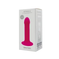 Дилдо з присоскою Adrien Lastic Hitsens 2 Pink, відмінно для страпона, макс. діам. 4см, довж. 16,7см — Просмотреть изображение 6