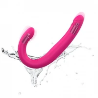 Вібратор-пульсатор двосторонній Dorcel ORGASMIC DOUBLE DO — Переглянути зображення 4