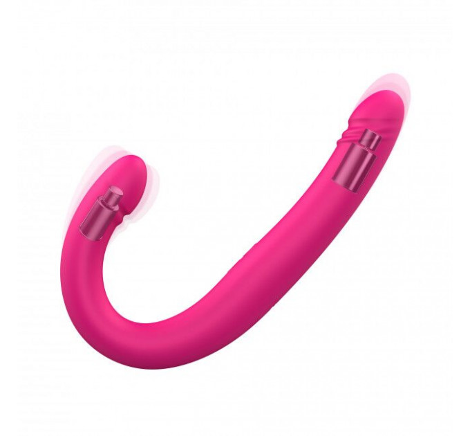 Вібратор-пульсатор двосторонній Dorcel ORGASMIC DOUBLE DO