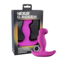 Масажер простати з вібрацією Nexus G-Rider Plus Purple, макс діаметр 3,8 см, перезаряджається — Просмотреть изображение 2
