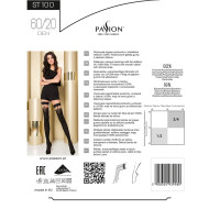 Чулки Passion ST100 1/2 red