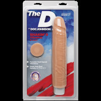 Фаллоимитатор Doc Johnson The D: Shakin D 9 Inch Vibro ULTRASKYN, диаметр 3,8см, плавная регулировка Фаллоимитатор Doc Johnson The D: Shakin D 9 Inch Vibro ULTRASKYN, диаметр 3,8см, плавная регулировка