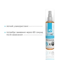 Очищувальний спрей JO NATURALOVE – ORGANIC (120 мл) без сульфатів, триклозану та спирту — Переглянути зображення 4