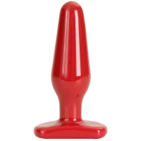 Анальна пробка Doc Johnson Red Boy - Medium 5.5 Inch, макс. діаметр 4 см — Переглянути зображення 1