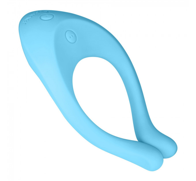 Вібратор для пар Satisfyer Endless Love Blue, 3 незалежні мотори, багатофункціональний