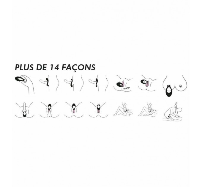 Вібратор для пар Satisfyer Endless Love Blue, 3 незалежні мотори, багатофункціональний