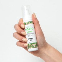 Массажное масло EXSENS Mojito 50мл разогревающее, без сахара, без парабенов, съедобное