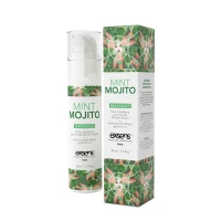 Масажна олія EXSENS Mojito 50мл розігрівальна, без цукру, без парабенів, їстівна — Переглянути зображення 1