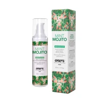 Масажна олія EXSENS Mojito 50мл розігрівальна, без цукру, без парабенів, їстівна — Переглянути зображення 2