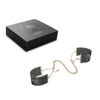 Наручники Bijoux Indiscrets Desir Metallique Handcuffs - Black, металеві, стильні браслети — Просмотреть изображение 6