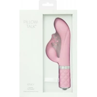 Розкішний вібратор-кролик Pillow Talk - Kinky Pink з кристалом Сваровські, потужний — Просмотреть изображение 10