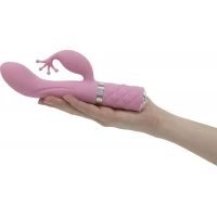 Розкішний вібратор-кролик Pillow Talk - Kinky Pink з кристалом Сваровські, потужний — Просмотреть изображение 5