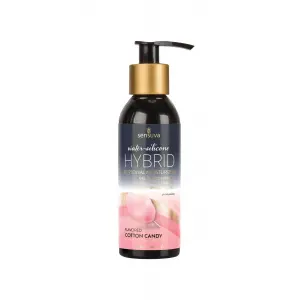 Змазка водно-силіконова Sensuva Hybrid Cotton Candy (125 мл) без цукру, можна для оральних пестощів
