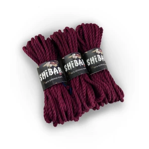 Джутова мотузка для шібарі Feral Feelings Shibari Rope, 8 м фіолетова