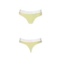 Спортивні трусики-стрінги Passion PS007 PANTIES XL, yellow — Переглянути зображення 4