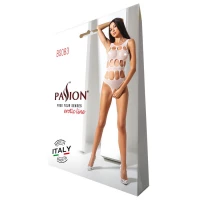 Сексуальний боді з вирізами Passion BS083 white — Переглянути зображення 5