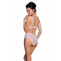 Еротичний комплект з малюнком Passion LOVELIA BIKINI L/XL, white — Просмотреть изображение 2