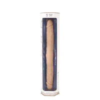 Фалоімітатор двосторонній SIlexD Billy-Joe Double Dong S Flesh, двошаровий, силікон+Silexpan, діаметр 3,9 см — Просмотреть изображение 3